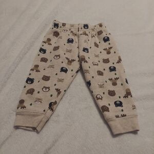Cute Bear Print Baby Pants 12m